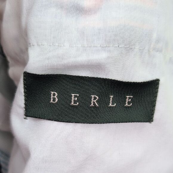 Berle Cotton Madras Plaid Multicolor Patchwork Men's Shorts Size 36 80's Preppy - Picture 2 of 13